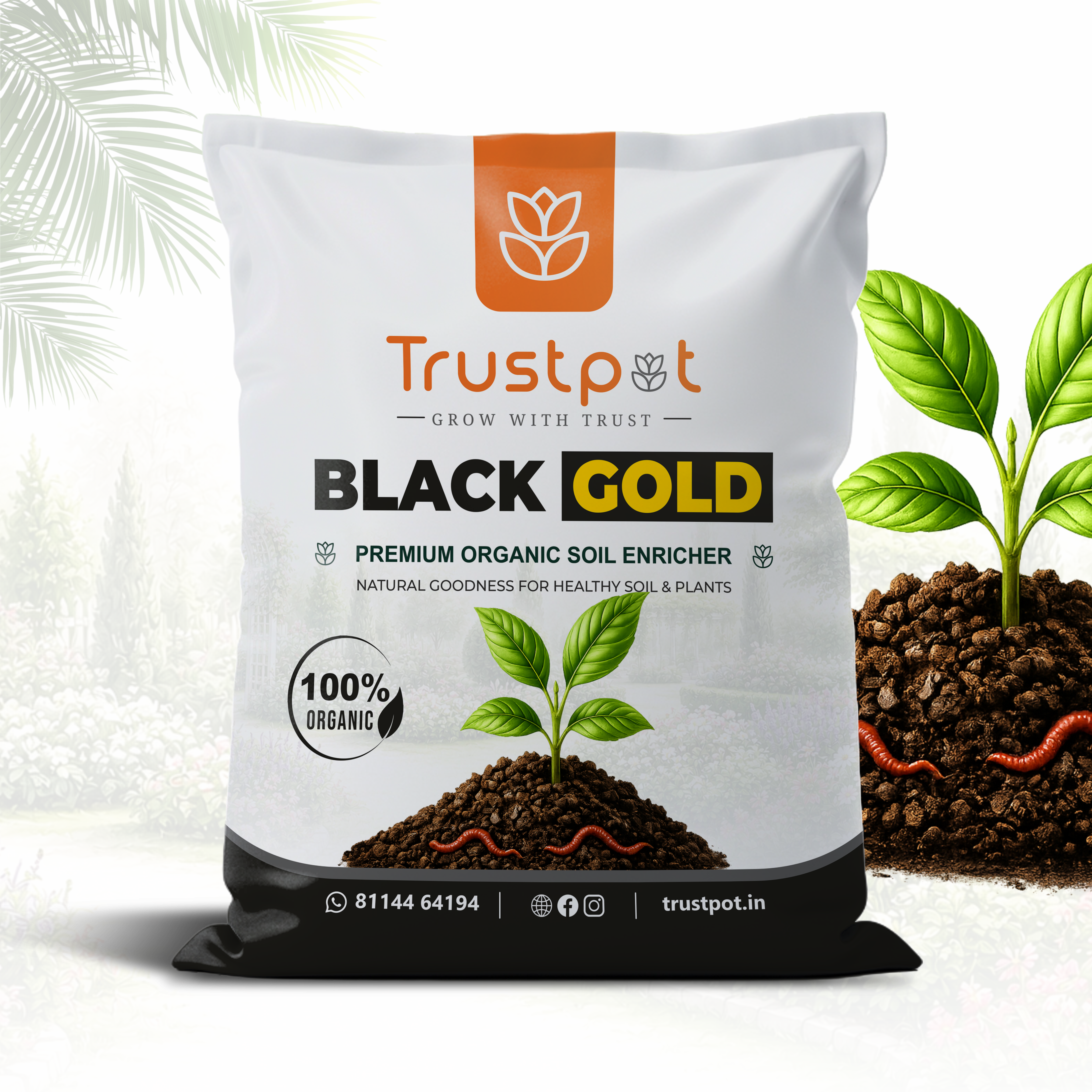 BLACK GOLD – Premium Organic Soil Enricher