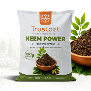 Neem Cake Powder – 100% Organic Natural Fertilizer & Soil Conditioner