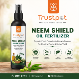NEEM SHIELD OIL FERTILIZER – Natural Organic Plant Care & Growth Booster
